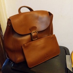 COPY - Faux Leather backpack purse NWT